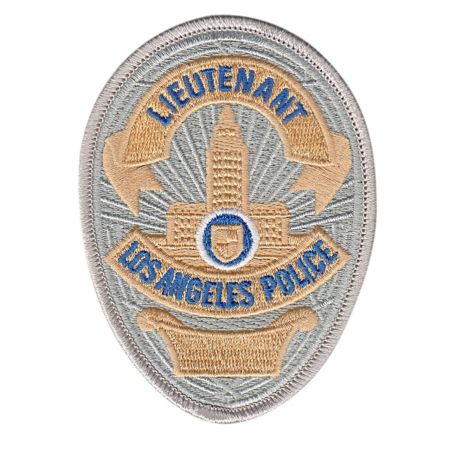 LAPD LIEUTENANT (LT) BADGE PATCH.